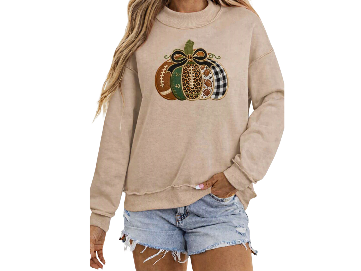 Mock Neck Sweatshirt