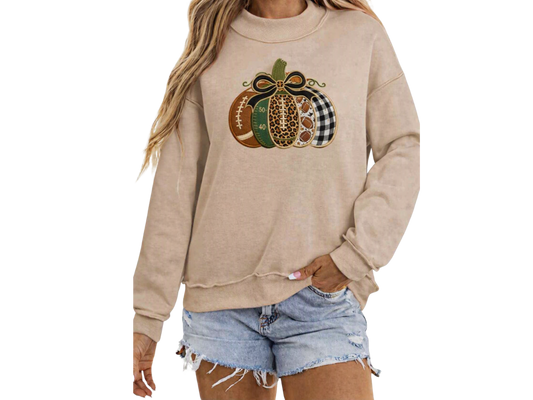 Mock Neck Sweatshirt