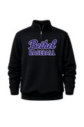 Bethel Baseball - half-zip pullover