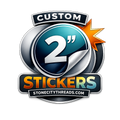 Custom 2” Stickers — 50 for $10