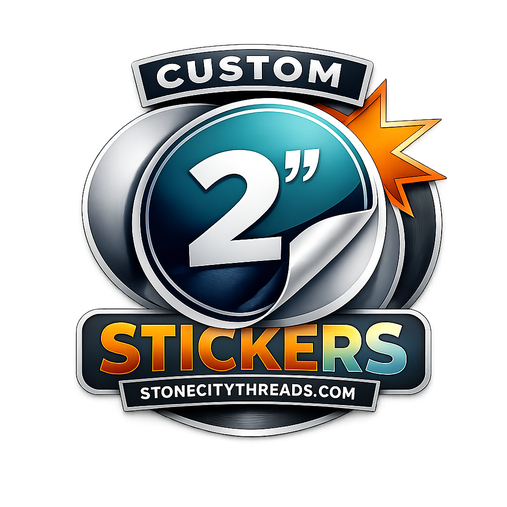 Custom 2” Stickers — 50 for $10