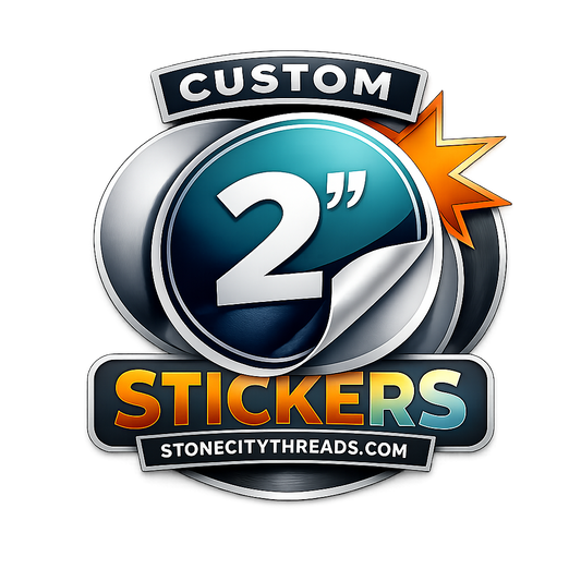 Custom 2” Stickers — 50 for $10