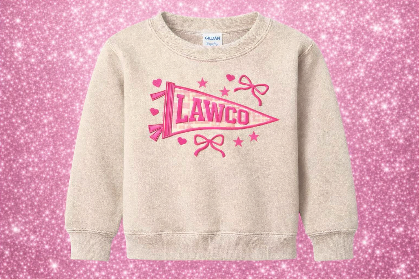 LawCo Sports Pennant - Live & Tell Fleece Sweatshirt YOUTH
