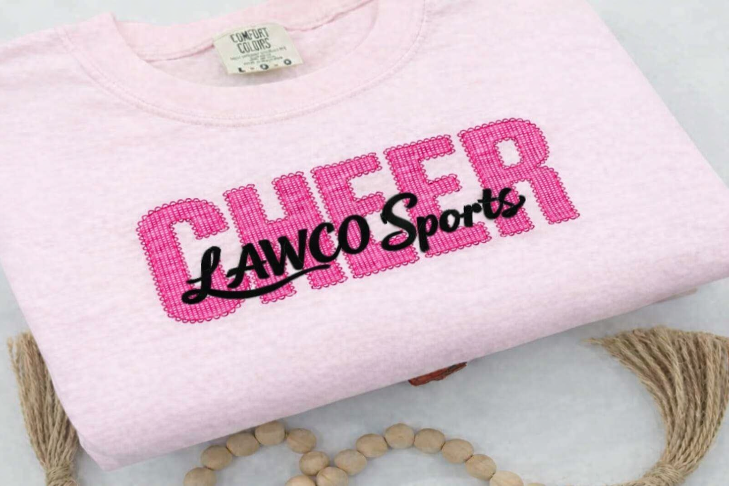 LawCo Sports CHEER - Gildan® Heavy Blend™ Crewneck Sweatshirt ADULT