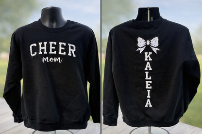 Custom Sequin and Embroidery Crewneck