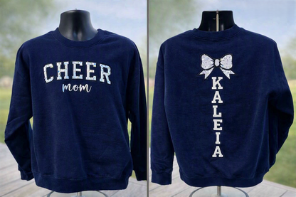 Custom Sequin and Embroidery Crewneck