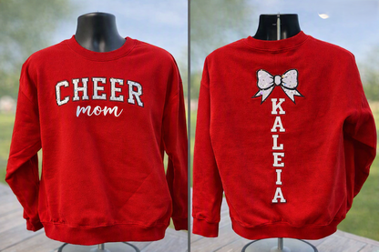 Custom Sequin and Embroidery Crewneck