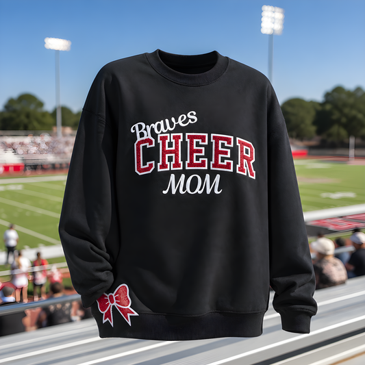 Braves Cheer Mon Crewneck