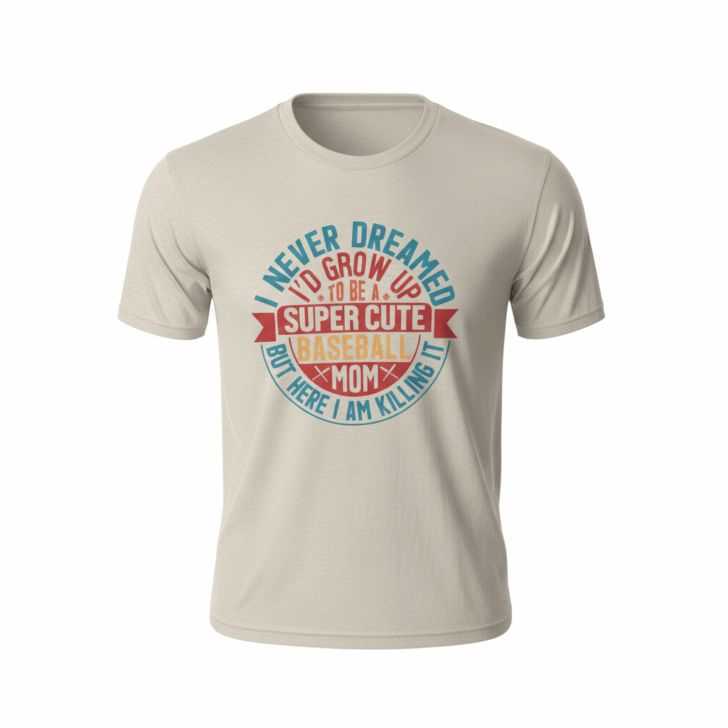Baseball Mom t-shirts
